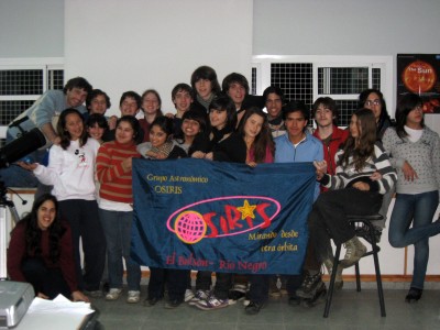 Los integrantes del Grupo Osiris - Año 2011