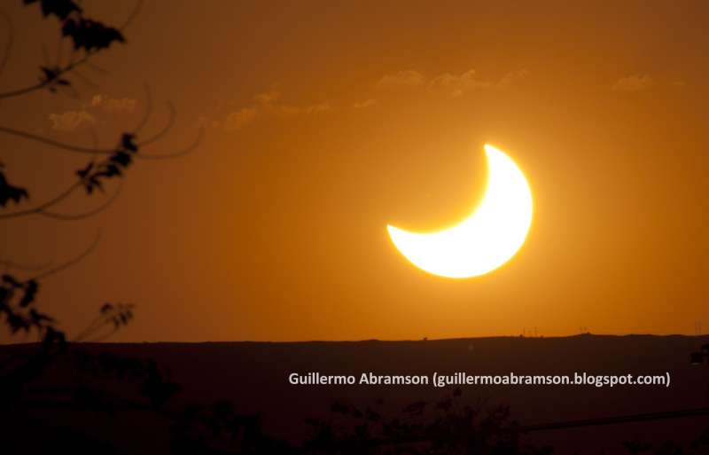 Observación del eclipse anular de Sol - 26/2/2017